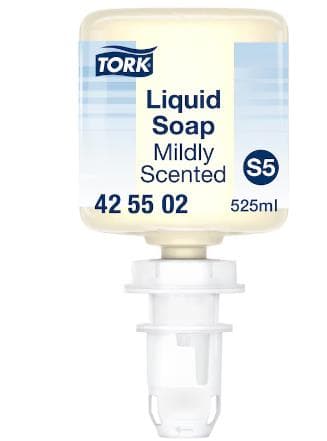 Savon liquide Tork Premium, doux (S5), flacon de 525 ml, nacre, agréable