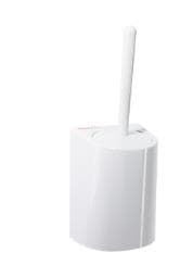 Set WC, Astro Whiteline, bianco, in plastica, 130 x 385 x 130 mm