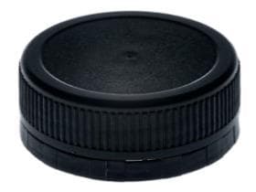 Deckel schwarz, passend zu PET-Weithals- flaschen Art. 52425.55 und 52425.65 und