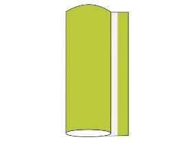 Tischläufer Airlaid 70 gm2, 40cm x 24lfm grün, "JANIK" mit Abreissperforation