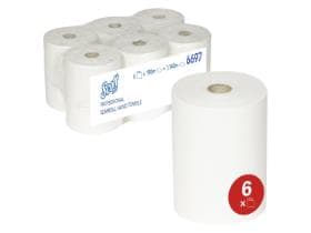 Essuie-tout Scott Essential Slim-roll, 20 cm x 190 mètres linéaires, Airflex, 1 pli,