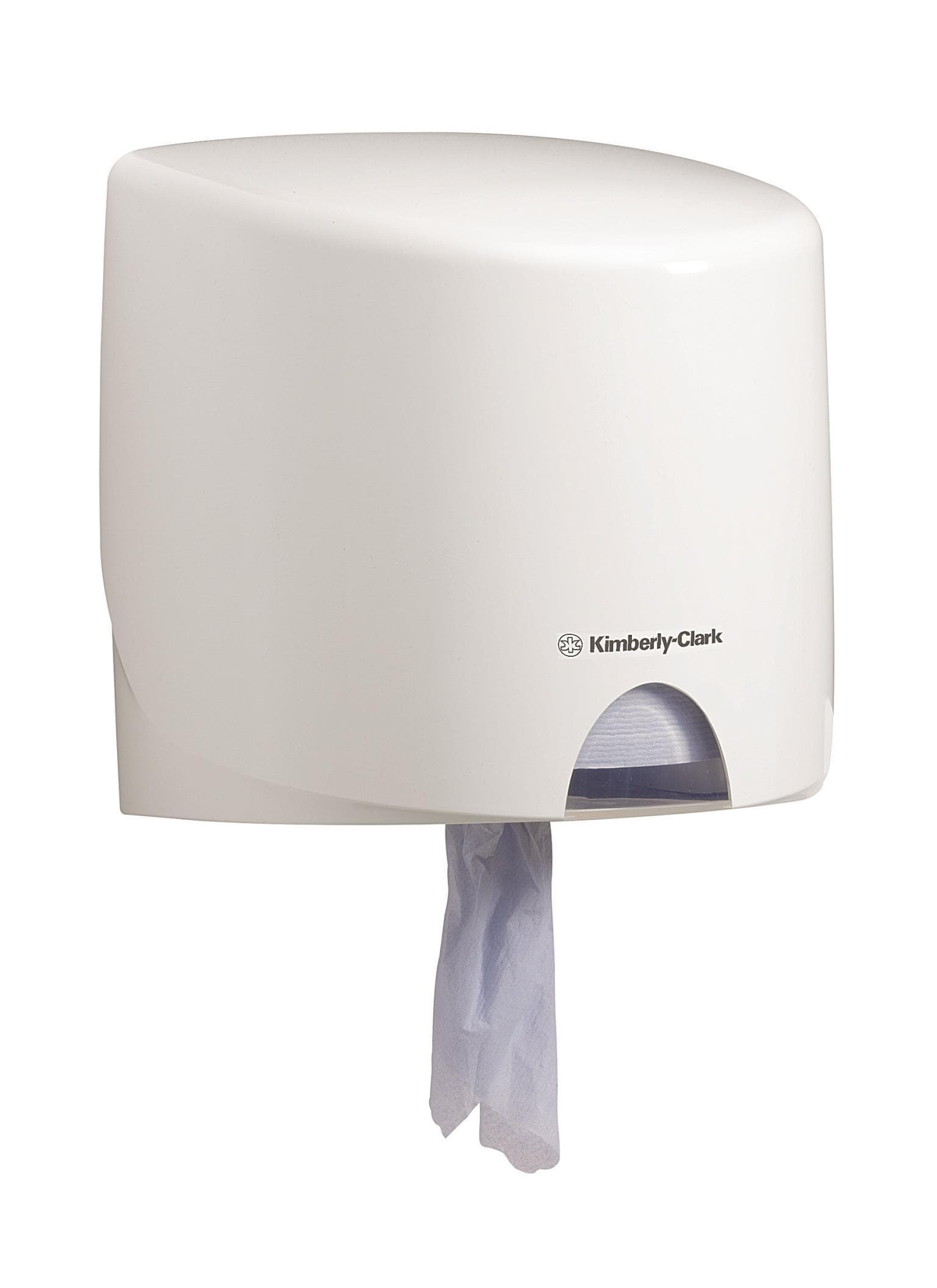 Distributeur pour retrait central AQUARIUS, adapté aux rouleaux Wypall (Midi), en