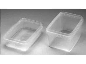Traiteurbecher aus PP transparent, rechteckig, 200 ml, 120 x 88 x 32 mm,