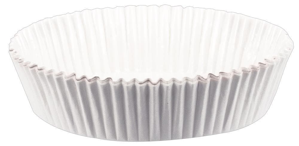 Moule à tartelettes, blanc, FSC, rond, 75 x 20 mm, 221 g/m², ingraissable,