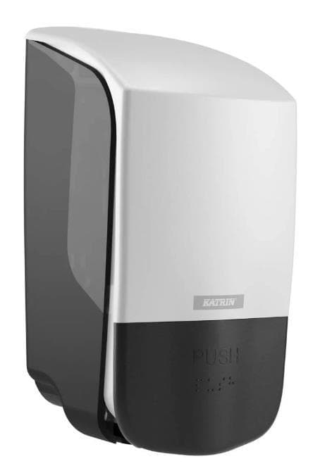 Distributeur de savon Katrin Inclusive blanc 205 x 100 x 125 mm, 500 ml