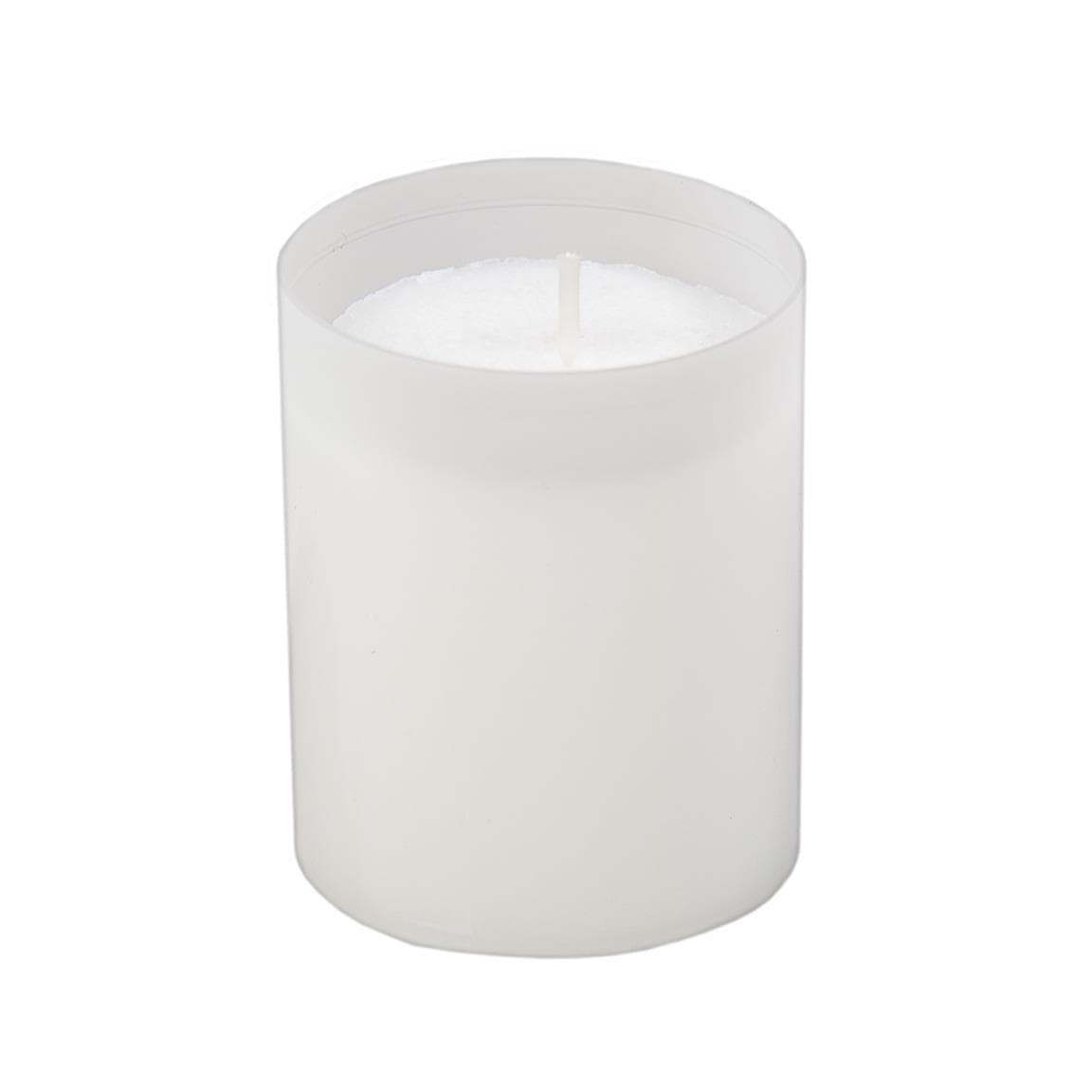 Recharges, 63 mm, durée de combustion 24 heures, transparentes