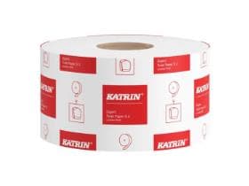 WC-Papier Katrin Gigant S Jumbo 2-lagig, weiss, 8.8 cm x 11.5 cm,