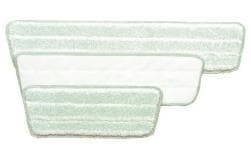 Mocio trapezoidale con velcro Stargrip, 28 x 9 cm verde/bianco, rivestimento in microfibra voluminosa
