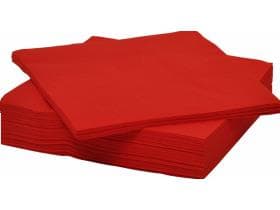 Servietten Harmony 2-lagig, 33 x 33 cm 1/4 Falz, rot