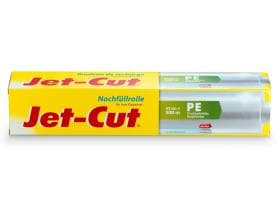 Pellicola trasparente PE 45 cm x 500 m Rotolo di ricarica Jet-Cut