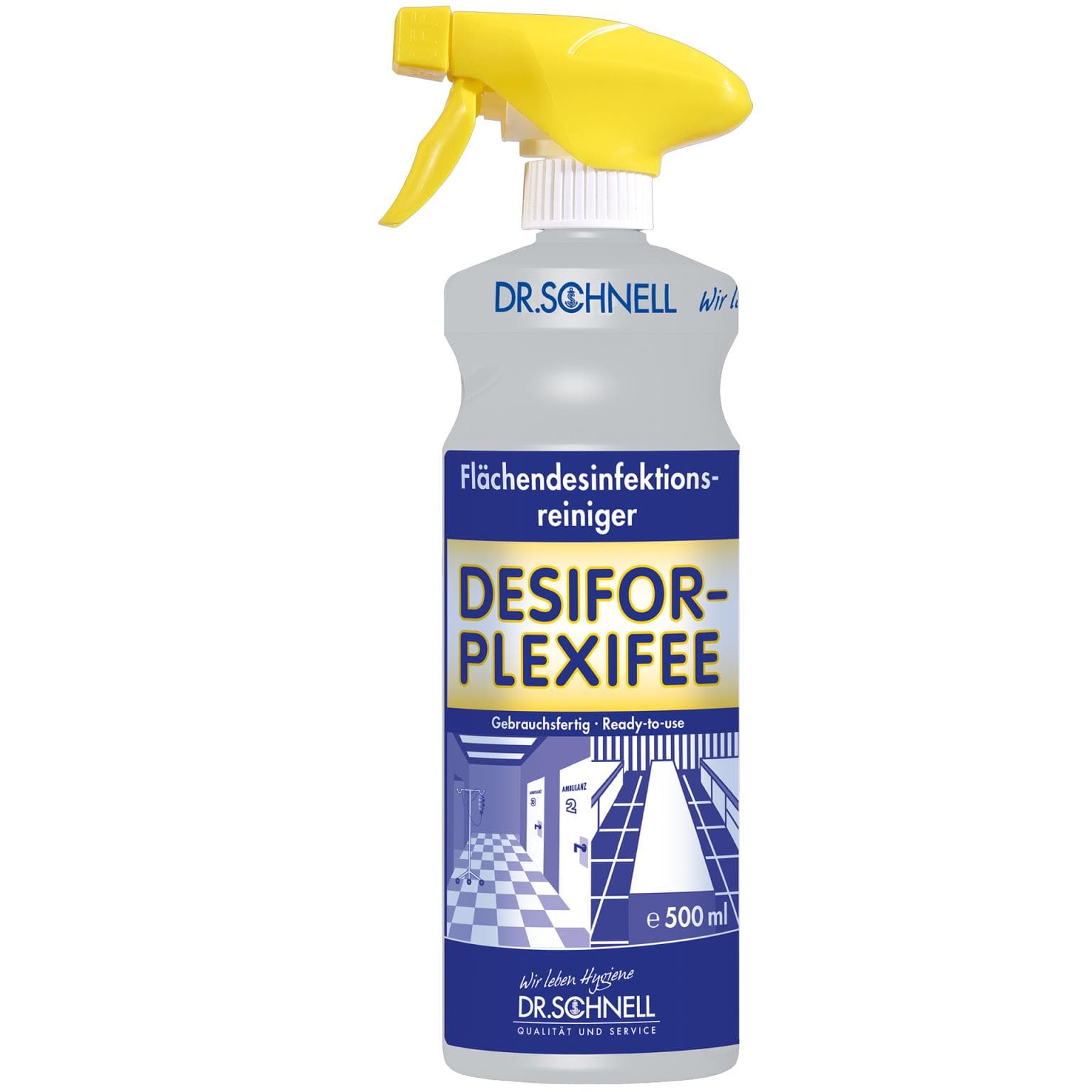 DESIFOR-PLEXIFEE, disinfezione delle superfici limitatamente virucida plus, per tutte le superfici