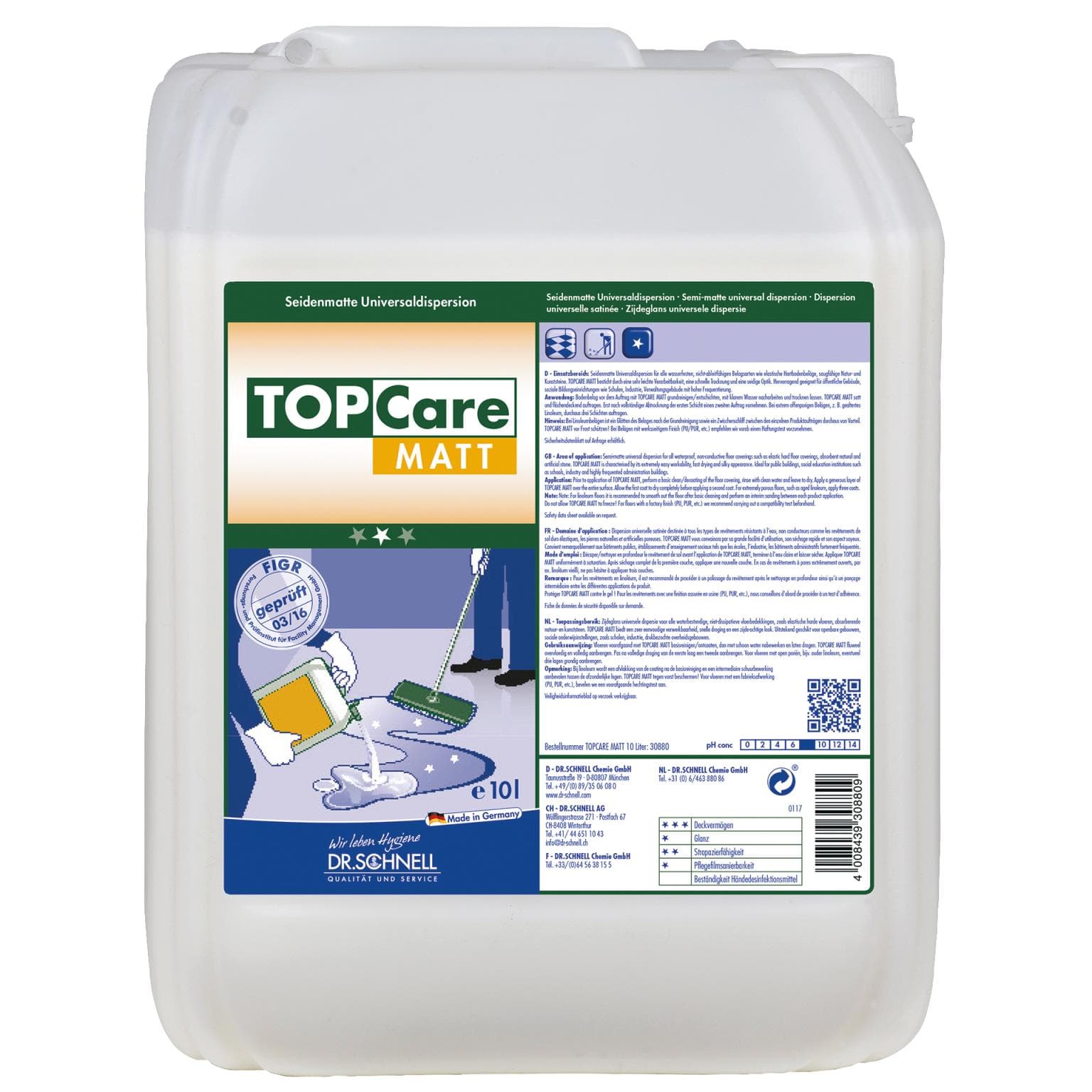 TOPCare MATT dispersione universale satinata