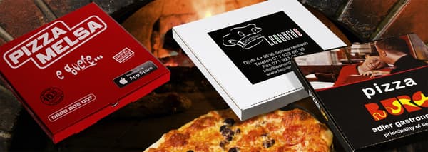 Boîtes à pizza : emballage avec effet publicitaire