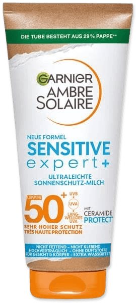 Sonne tanken. Haut bewahren.
