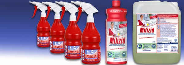 Milizid: Sanitärreiniger und Kalklöser