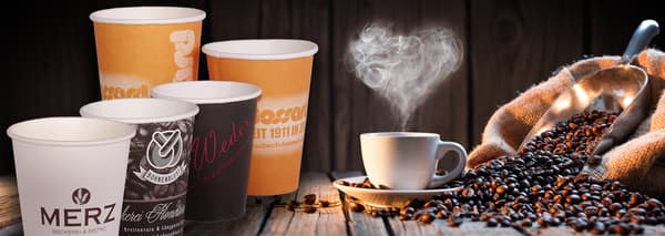 Kaffeebecher als effektives Werbemittel