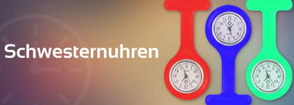 Schwesternuhren, Clip-Uhren, Krankenschwesteruhren