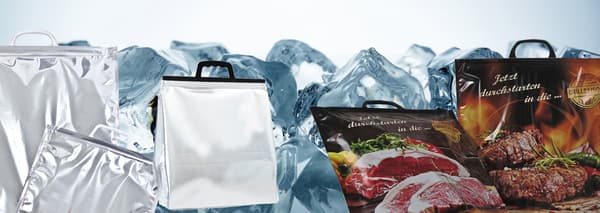 Isoliertaschen, Thermobeutel, Kühltaschen und Tiefkühltragetaschen