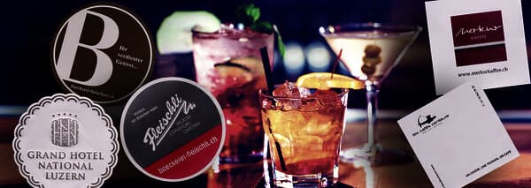 Untersetzer: Werbung die ins Auge sticht