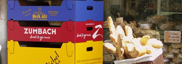 Auslieferkartons: Werbung in Bewegung