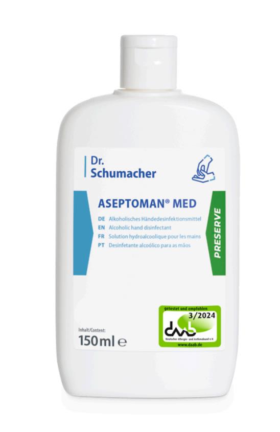 HÄNDEDESINFEKTION ASEPTOMAN  Aseptoman Med, 150 ml Kittelflasche