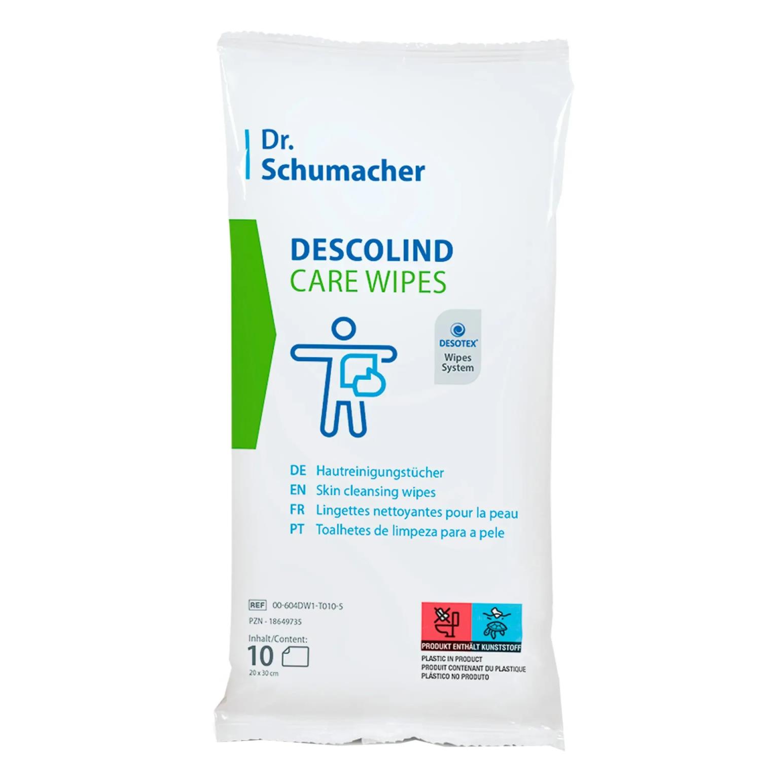 WASCHTÜCHER  Descolind Care Wipes, Waschtücher