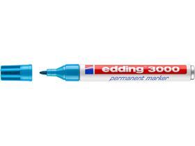 PERMANENTMARKER EDDING  edding Permanentmarker 3000 hellblau - Scheitlin Papier PERMANENTMARKER EDDING  edding Permanentmarker 3000 hellblau