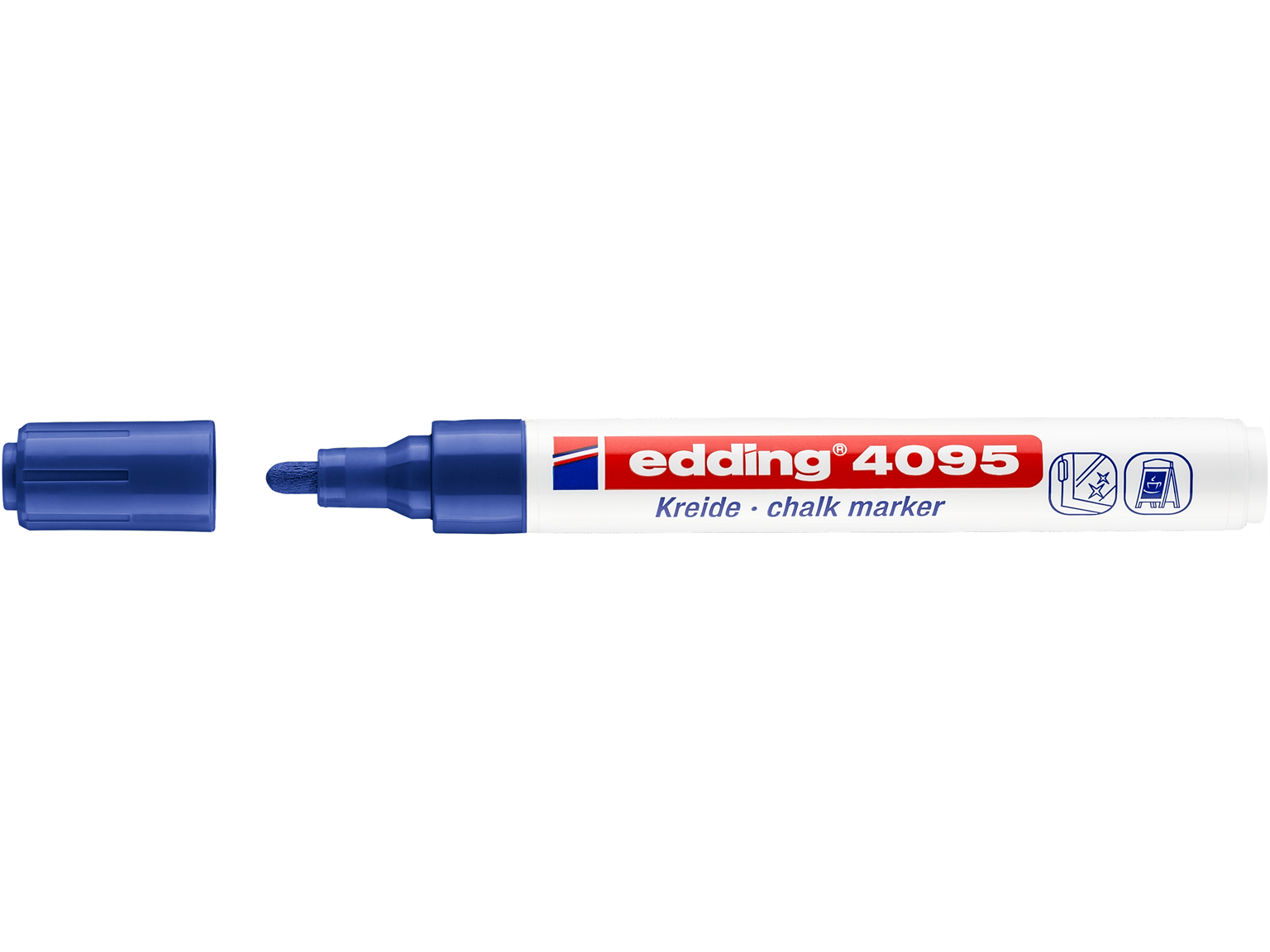KREIDEMARKER EDDING  edding Kreidemarker 4095 blau