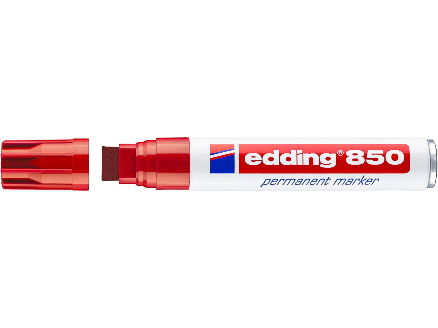 PERMANENTMARKER EDDING  edding Permanentmarker 850 rot