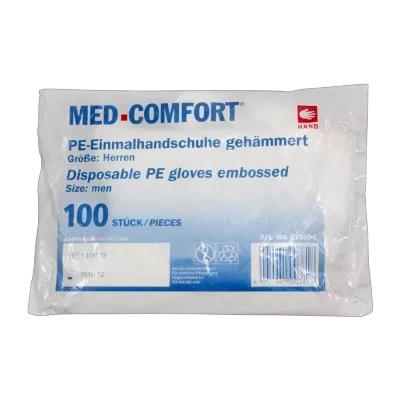 HANDSCHUHE PE-FOLIE  "Herren", PE-Handschuhe, transparent