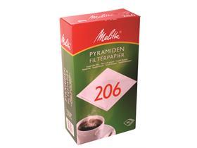 KAFFEEFILTER  Melitta Pyramidenfilter 206, 200 Stk. - Scheitlin Papier KAFFEEFILTER  Melitta Pyramidenfilter 206, 200 Stk.