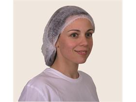 KLIPPHAUBEN  weiss, Grösse M, aus PP