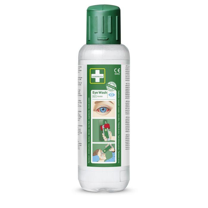 AUGENSPUELFLASCHE CEDERROTH  2 Flaschen 0.5l, Kochsalzlösung