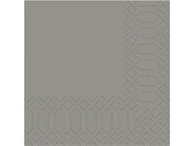 SERVIETTEN FASANA  33 x 33 cm, 3-lagig, 1/4 Falz, grau - Scheitlin Papier SERVIETTEN FASANA  33 x 33 cm, 3-lagig, 1/4 Falz, grau