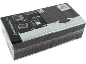 SERVIETTEN FASANA  40 x 40 cm, 3-lagig, 1/4 Falz, grau - Scheitlin Papier SERVIETTEN FASANA  40 x 40 cm, 3-lagig, 1/4 Falz, grau