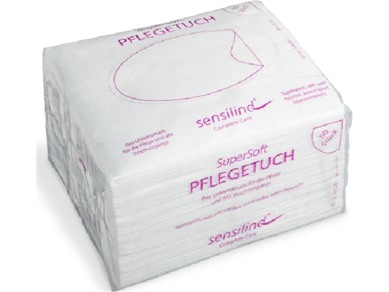 PFLEGEPRODUKTE SENSILIND  Pflegetücher Supersoft, 30 x 32 cm