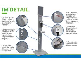 TOWER DESITOWER  Desitower Basic Rohling, 3-teilig