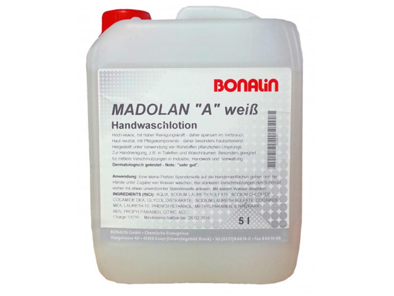 SEIFE MADOLAN  Seifencreme antibakteriell 5 Liter Bidon