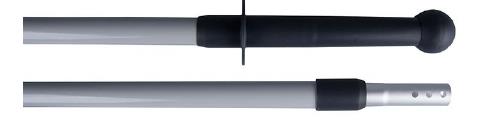 ALUMINIUM TELESKOPSTIEL  Alustiel 180 cm , mit 3-fach Lochung