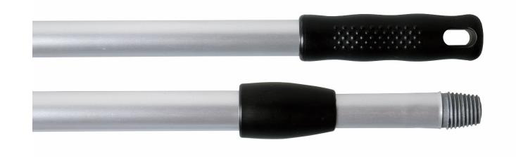 STIEL MIT GEWINDE  84- 145 cm, ø 25 mm, Aluminium