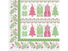 SERVIETTEN TISSUE  24 x 24 cm, "Alicia" - Scheitlin Papier SERVIETTEN TISSUE  24 x 24 cm, "Alicia"