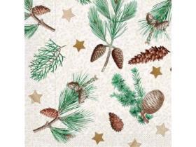 SERVIETTEN TISSUE  33 x 33 cm, "Pinea"