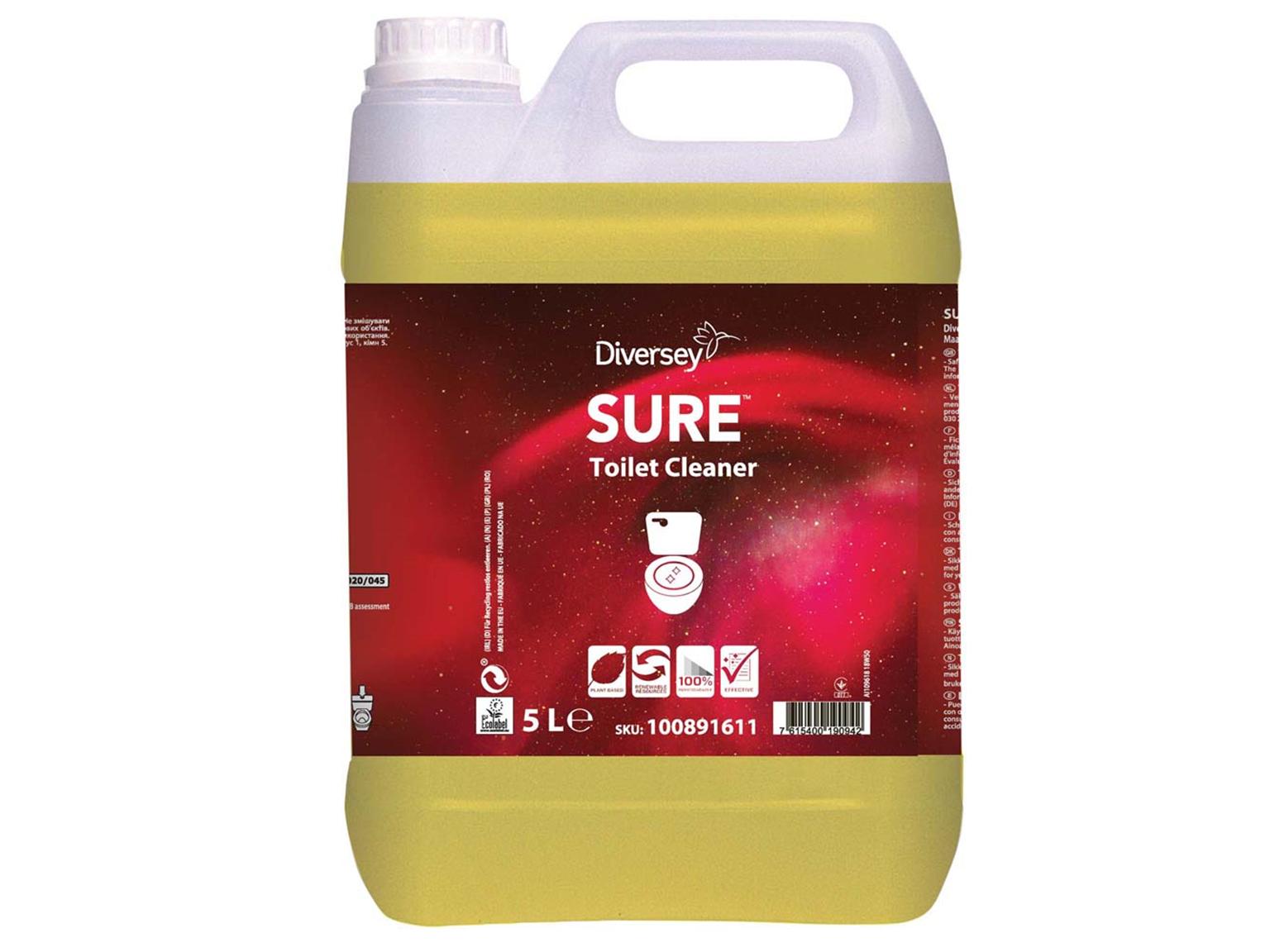 DIVERSEY SANITAERREINIGER  Sure Toilet Cleaner, 5L Kanister