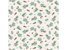 TISCHDECKEN AIRLAID MIT MOTIV  80 x 80 cm, "Pinea"