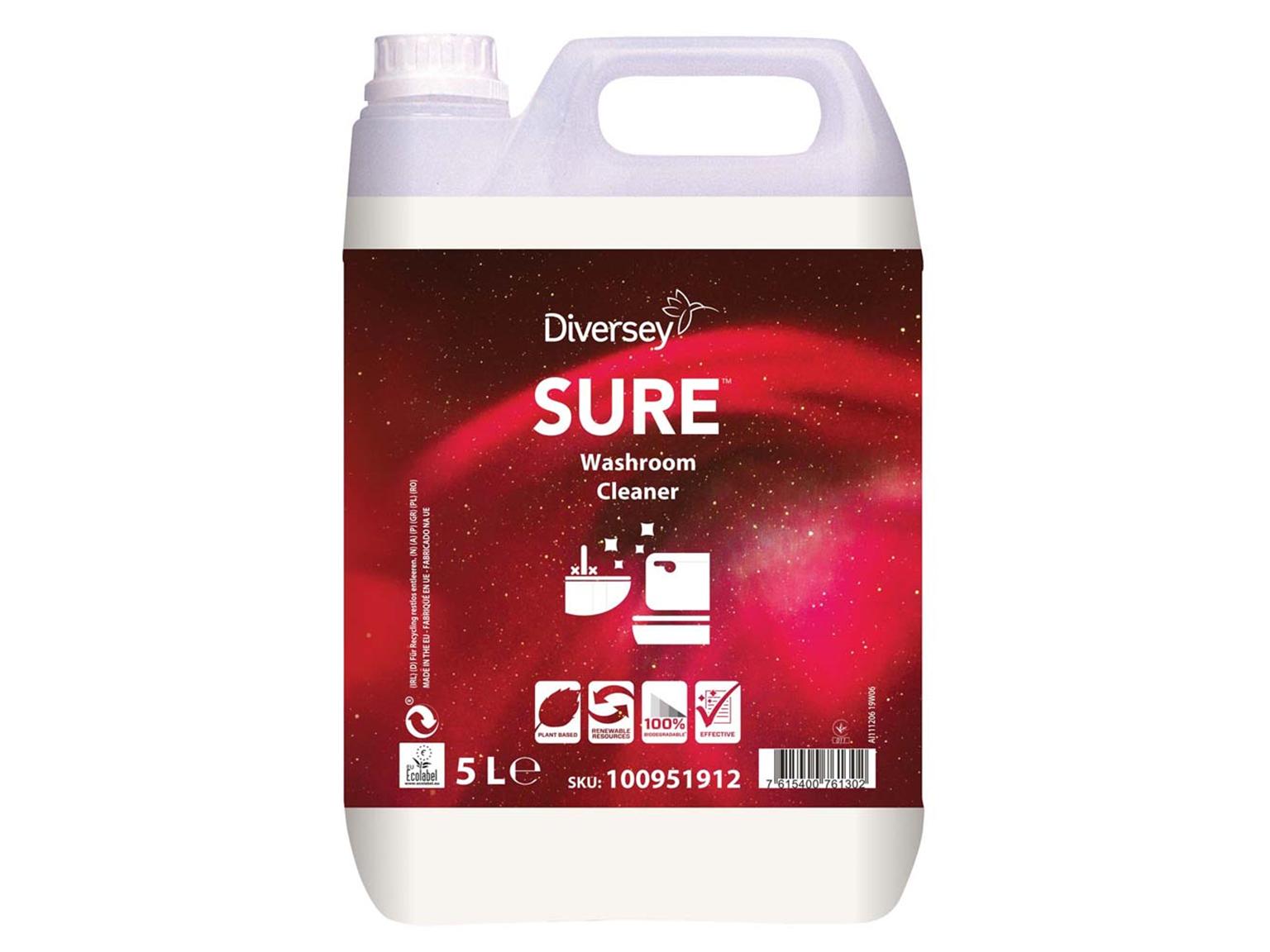 DIVERSEY SANITAERREINIGER  Sure Washroom Cleaner