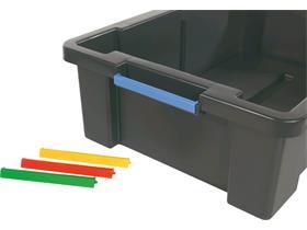 NUMATIC SERVICEWAGEN-ZUBEHÖR  Farbcodierung von Ablagebox, rot