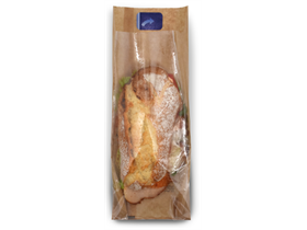 SICHTFENSTERBEUTEL  12 x 5 x 30, braun, SF aus PET