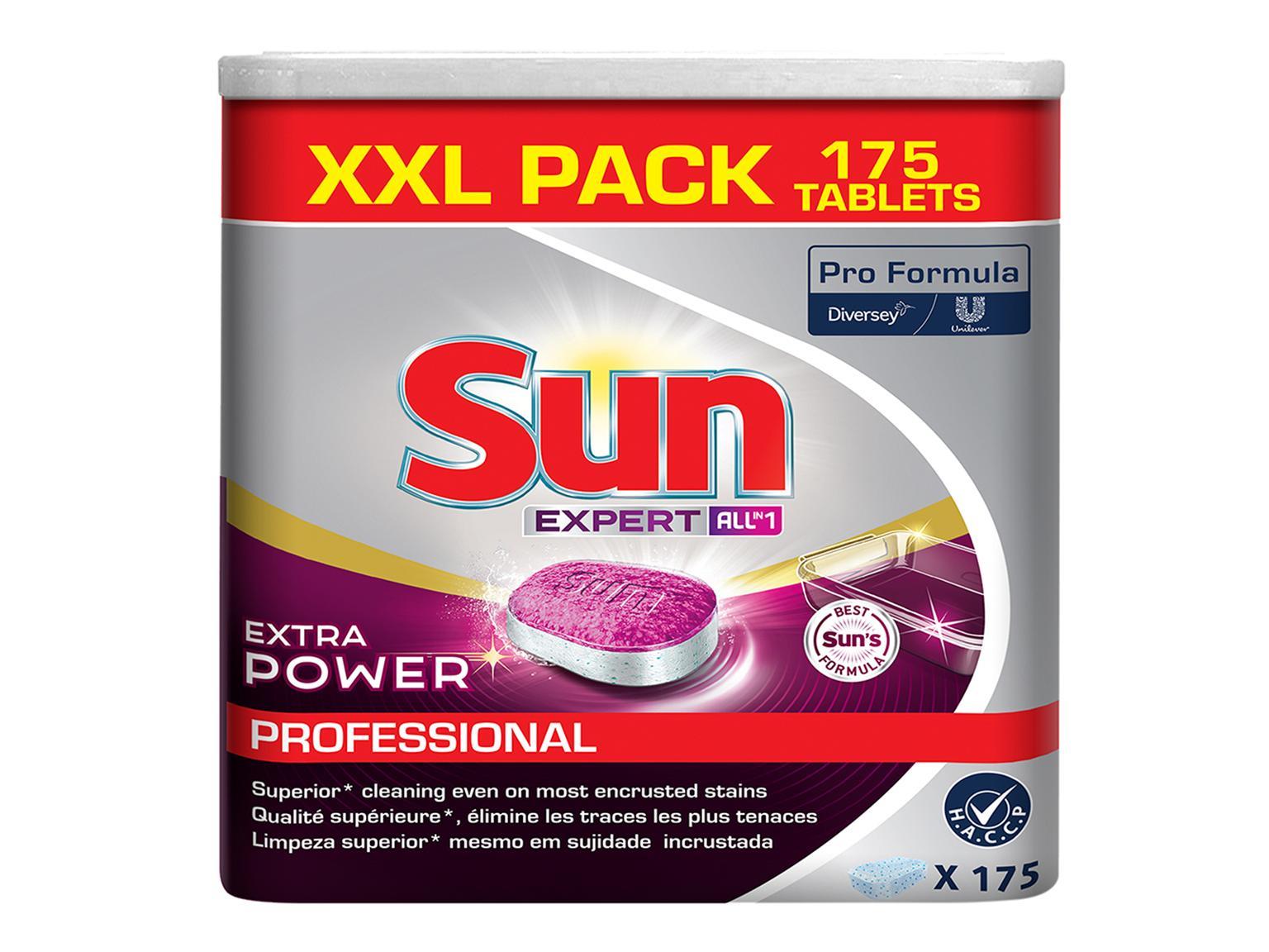 DIVERSEY KUECHENHYGIENE  Sun Prof. All in 1 Extra Power Tabs