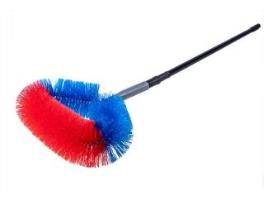 STAUBBIENE  Staubbiene oval mit Teleskopstiel