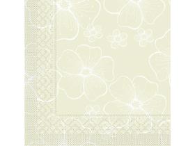 SERVIETTEN TISSUE  33 x 33 cm, 1/4 Falz, 3-lagig, Nicole